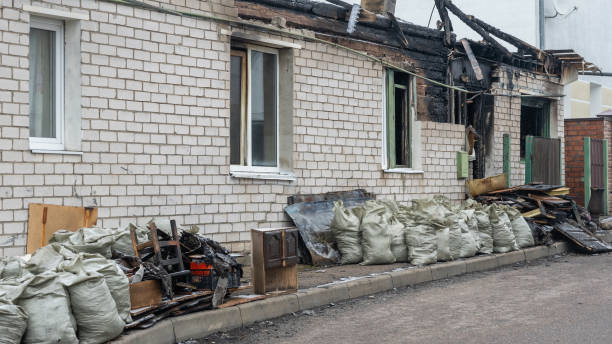 Professional Soot Cleanup technician working in Cokato, MN